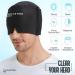 Form Fitting Gel Ice Headache Relief Hat - Cold Therapy Cap for Migraine Relief - Buy Online on GoSupps.com