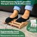 Nordholz Foot Massage Roller - Natural Wood Trigger Point Therapy for Stress Relief & Pain Prevention | Home & Office Foot Massage - Buy Online on GoSupps.com