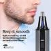ToiletTree Water Resistant Stainless Steel Nose & Ear Trimmer with LED Light - Buy Online on GoSupps.com