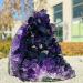 for Natural Amethyst cave Cluster Quartz Crystal Specimen Gemstones and Crystal JITEM (Size : 240-300g)