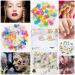 Warmfits Dried Flowers for Nails 120pcs/set - Gypsophila, Five Petals Flowers, Leaves, Hydrangea Macrophylla - Nail Art & Resin Craft DIY - Buy Online on GoSupps.com