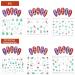 24 Sheets Christmas Nail Art Stickers Ultralight 3D Self-Adhesive Snowflake Santa Clause Gel Nail Decals with Tweezers for Christmas Parties. Silver - Buy Online on GoSupps.com