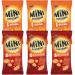 Jacob's Mini Cheddars Original 6 Pack x3 & Mini Cheddars Red Leicester 6 Pack x3 (6 Pack Mixed Bundle)