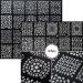 90 Black & White Flower 3D Mini Decal Stickers - Ideal for DIY Projects | Women and Girls - Buy Online on GoSupps.com