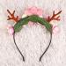 Elk Antler Headband | Floral Crown Headpiece for Carnival & Festival | Unique Hair Accessories - Buy Online on GoSupps.com