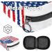 American Flag Color Sanitary Napkin Storage Bag - Period Tampon Makeup Pad Pouch - Buy Online on GoSupps.com