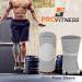 ProFitness Bamboo Knee Sleeves (One Pair) - Joint & Arthritis Pain Relief for Running, Post-Surgery Recovery - Medium Gray - Buy Online on GoSupps.com