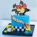 Cyodoos 1Pcs Two Fast Cake Topper Race Car Cake Decoration Racing Car Theme Race Car Theme 2nd Birthday Party Decoration Boy Girl Second Birthday Flag Sign Supplies - Buy Online on GoSupps.com
