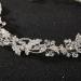 SWEETV Silver Wedding Headpiece for Bride - Handmade Bridal Headband with Rhinestone Accents - Hair Vine for Women - Buy Online on GoSupps.com