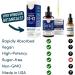 WINDSOR BOTANICALS Vitamin D3 K2 Liquid Supplement - Vegan, Heart & Immune Support - D3 1000iu, K2 MK-7 25mcg, Organic Olive Oil Drops - 90 Servings - Buy Online on GoSupps.com