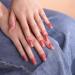 Danni & Toni 28 Self-Adhesive Gel Nail Stickers in Lost Horizon - Salon-Quality Manicure Set with Gradient Light Red Tips - Buy Online on GoSupps.com