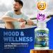 Built by Nature Calm+ Relaxation & Focus Stress Cortisol & Mood Support Calm Supplement with L-Theanine Ashwagandha Magnesium Glycinate Vitamin D3 90 Capsules - Buy Online on GoSupps.com