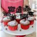 JKQ 32 Pieces 8th Grade Grad Cupcake Toppers Black Glittery Eighth Grade Graduation Cupcake Decorations Class of 2024 Peace out 8th Grade Cupcake Picks for Middle School Grad Party Cupcake Decorations - Buy Online on GoSupps.com
