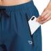 Baleaf Women's Lightweight Capri Jogger Hiking Shorts Running Pants UPF 50+ Zipper Pockets - Blue Large - Buy Online on GoSupps.com