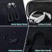 SEMSTY Ski Boot Bag 55L - Waterproof Travel Backpack for Ski and Snowboard Gear - Black - Buy Online on GoSupps.com