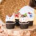 56 Pieces Edible Butterflies for Cake Decoration | Colorful Tortendeko & Muffin Decor | Perfect for Weddings & Birthdays - Buy Online on GoSupps.com