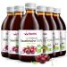 Organic Sauerkirschs juice 6 Pack (6x250ml) - organic pure sour cherry direct juice 100% - cold -pressed cherry mother juice without GMO without preservatives without sugar additive - vegan eco berriesolska cherry 250 ml (6 Pack)