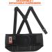 ProFlex 1600 Back Support Brace - Extended Support, High Cut Front - Large Black - Buy Online on GoSupps.com