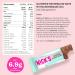 Nicks Protein Wafer Bar Hazelnut - Low Carb 25% Protein 203 Calories - Gluten-Free Chocolate Snack (9 Pack x 40g) - No Added Sugar - Buy Online on GoSupps.com