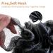 Trillnaber 5 Pack Shower Ball Set - 3 Premium Loofah Back Scrubbers with Extended Handle + 2 Large Shower Loofah Bath Sponges - Exfoliating Loofas for Men & Women - Buy Online on GoSupps.com