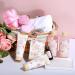 Rose Bath Gift Set for Women - 11 Pc Spa Kit with Bubble Bath, Lotion - Perfect Birthday & Christmas Gift - Buy Online on GoSupps.com