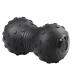 LifePro Massage Ball - Peanut Ball Massager Combines a Lacrosse Ball with Vibrating Foam Roller | Vibration Roller for Recovery, Mobility & Deep Tissue Trigger Point Therapy Black