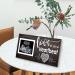 Yudarte New Mom Gifts: Love at First Heartbeat Sonogram Photo Frame - Baby Nursery Decor for First Time Parents - Buy Online on GoSupps.com