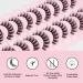 Glowingwin Russian Volume D Curl Hybrid Strip Lashes - 10 Pairs Pack | 3D Curly Faux Mink False Eyelashes | Natural, Fluffy, and Long-Lasting Russian Lashes - Buy Online on GoSupps.com