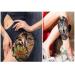 Yazhiji 36 Sheets Temporary Tattoos Stickers - 12 Large Fake Body Arm Chest Shoulder Tattoos for Men and Women - Buy Online on GoSupps.com