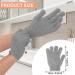 Wllhyf Peeling Gloves - 2 Pairs Double-Sided Shower & Scrub Accessories for Dead Skin Removal | Black & Gray Spa Massage Essential - Buy Online on GoSupps.com