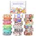 WAPETASHI Cute Washi Tape Set - 24 Rolls Kawaii Animals Gold Foil Decorative Masking Tape for Journaling, Scrapbooking, Kids Crafts & Gift Wrapping - Ideal for Aesthetic Supplies and Planners - Buy Online on GoSupps.com