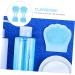 minkissy 24 Pcs Rabbit Ears Facial Brush Face Wash Brush Silicone Face Wash Massager Silicone for Face Silicone Face Brush Silicone Facial Cleaner Handheld Silica Gel Pore Brush Body Miss Light Bluex6pcs 7.5x7.5cmx6pcs - Buy Online on GoSupps.com