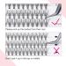 Fadlash 10D-0.07-C Cluster Eyelashes Extension 12mm - DIY Individual Lashes for Self-Application - Buy Online on GoSupps.com