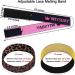 Wig Band Set for Melting Lace Wigs - 2PCS Black+Pink Edge Wraps for Lay Edges - Buy Online on GoSupps.com