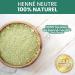 Henn Blond Naturel 100g + Henn Neutre Bio 100g - Kit Coloration V g tale Cheveux Blonds + Soin Capillaire Volume Brillance - Masque Naturel Anti-Pellicules Anti-Poux - Cheveux Secs - Buy Online on GoSupps.com