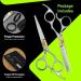 Suvorna 5.5 Hairdressing Scissors Set - Professional Barber and Hair Cutting Scissors with Thinning Shears for Right-Handed Hairdressers - 2 Pc Set - Buy Online on GoSupps.com