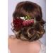 Kercisbeauty Red Rose Burgundy Hair Comb - Bridal Vintage Headpiece for Women & Girls - Buy Online on GoSupps.com