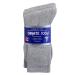 Gelante Unisex Diabetic Crew Socks Physicians Approved 12 Pair 10-13 3 Pair Gray