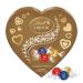Lindt - LINDOR Heart Box - Milk Chocolate, Black and White - Fondant Heart - Ideal Valentine's Day and Mother's Day, 200g