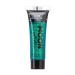 Iridescent Fine Face & Body Glitter Gel by Moon Glitter - Green - Cosmetic Festival Glitter Face Paint for Face Body Hair Nails - 12ml