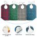 Niziriooo Adult Bibs - 4PCs Waterproof & Stylish | Ideal for Mealtime & Dining Needs - Shop Internationally! - Buy Online on GoSupps.com
