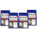 Dr. Teal's Epsom Salt Shea Butter Almond Oil Bath Soaking Solution with Essential Oils - Pack of 4, 3 lb Resealable Bags - Soften and Moisturize Your Skin, Relieve Stress and Sore Muscles