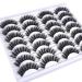 8D Fluffy False Eyelashes - 14 Pairs Wispy Faux Mink Cat Eye Lashes | Lightweight & Easy to Wear - Buy Online on GoSupps.com