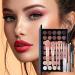 40 Color Eyeshadow Palette | Eyeshadow Palette Eye Brushes Makeup Set - 40 Colors Neon Shimmer Matte Eye Shadow Powder Highly Pigmented Set Generic Set002 - Buy Online on GoSupps.com
