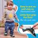 Soft Sole Baby Shoes for Boys and Girls | Leather Toddler Walking Shoes 18-24 Months - Blue Whale - Buy Online on GoSupps.com