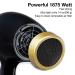 Olivia Garden Ceramic + Ion Professional Hair Dryer Black/Gold + Gift (CIDR1-DL01) - Buy Online on GoSupps.com