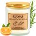 Scented Candle Natural Soy Candle Vanilla & Orange Aromatherapy Candle Gifts for Mom Women Dad Holiday Candle Spa Candle 45 Hour Burn Time (7oz)