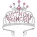 Healeved Birthday Crown Birthday Tiara Happy Birthday Crown Birthday Headband Party Props Princess Crowns For Little Girls Women