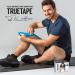 TrueTape Kinesiology Tapes - 40 Stripes (25cm x 5cm) | Waterproof Elastic Skin-Friendly | Blue & Black Sport Tapes | Shop Now for International Shipping - Buy Online on GoSupps.com