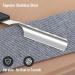 Stainless Steel Cut Throat Razor Kit with Leather Sharpener - Perfect Gift for Men - M&LD Straight Edge Razor Blades for Barber and Home Use - Buy Online on GoSupps.com